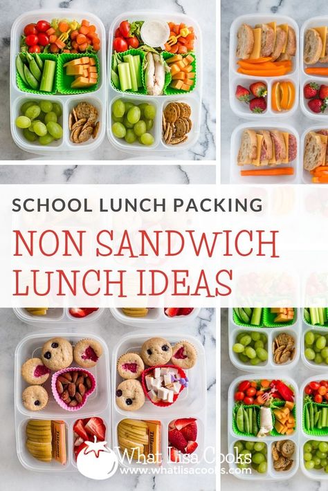 Non sandwich lunch ideas — What Lisa Cooks Lunches Not Sandwiches, School Lunch No Sandwich, Kids Packed Lunch Ideas Uk, Non Sandwich Lunches For Kids, No Sandwich Lunch Ideas For Kids, Non Sandwich School Lunch Ideas For Kids, Sandwiches Lunch Ideas, Sack Lunch Ideas, Non Sandwich Lunch Ideas