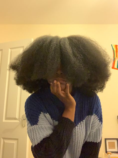 Swimming in my afro 4c hair Fluffy 4c Hair, Died Afro, Blowout Afro, 4c Hair Blowout, 4c Hair Afro, 4c Blowout Hairstyles, Fluffy Afro, Long Afro, 4c Hair Growth