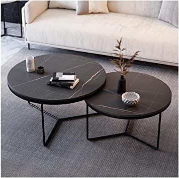 Marble Coffee Table Living Room, Round Living Room Table, Sofa Table Design, Coffee Table Decor Living Room, Round Coffee Table Sets, Center Table Living Room, Round Coffee Table Modern, Living Room Table Sets, Table Decor Living Room