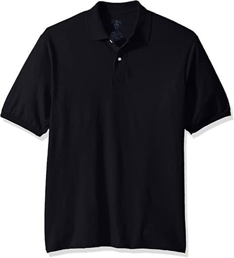 Old Man Clothes, Black Friday Shirts, Black Polo, Polo Sport, Long Sleeve Jersey, Sport Shirt, Amazon Com, Trending Tshirts, Short Sleeve Polo