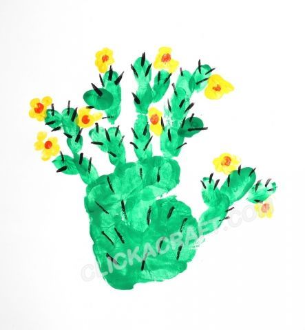 handprint cactus Handprint Art Ideas, Crafts Elementary, Wild West Crafts, Art Ideas For Kids, Texas Crafts, Teaching Class, Cactus Craft, Wild West Theme, Western Crafts