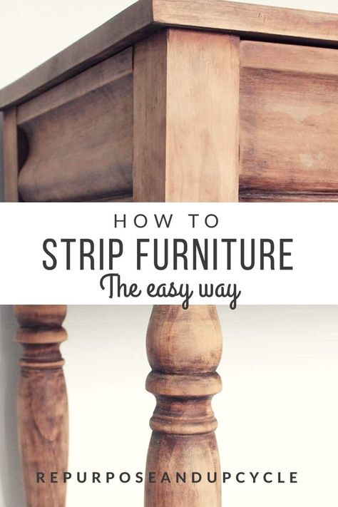 Stripping Furniture, Refinish Furniture, Furniture Flip, Refinished Furniture, Furniture Rehab, Diy Holz, Furniture Repair, Furniture Refinishing, Furniture Renovation