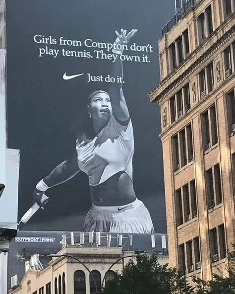 Empowering Nike ad with Serena Williams Serena Williams Quotes, Carrie Soto Is Back, Tennis Wallpaper, How To Play Tennis, Tennis Camp, Nike Ad, Tennis Aesthetic, Pro Tennis, Taylor Jenkins Reid