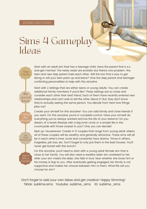 Ts4 Storylines, Sims 3 Story Ideas, Sims Legacy Challenge Rules, Build Challenge Sims 4, Sims 4 Gameplay Storylines, Sims4 Storylines, Sims 4 Family Challenges, Sims 4 Stories Ideas, What To Do In Sims 4