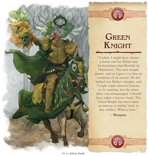 Arthurian Legend Art, Dnd Fairytale, Medieval Cavalry, Arthurian Legend, Green Knight, Fantasy Book Covers, Dnd Art, Dungeons And Dragons Homebrew, Fantasy Inspiration