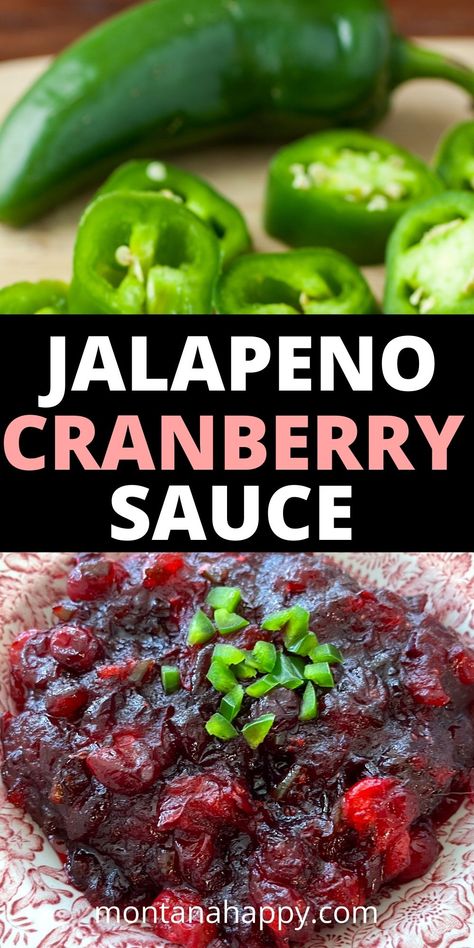 Cranberry Sauce With Jalapenos, Cranberry And Jalapeno Sauce, Cranberry Jalapeno Sauce Thanksgiving, Sweet And Spicy Cranberry Sauce, Cranberry Relish With Jalapeno, Cranberries With Jalapeno, Cranberry Jalapeño Sauce, Jalepeno Cranberry Sauce, Jalapeno Cranberry Sauce