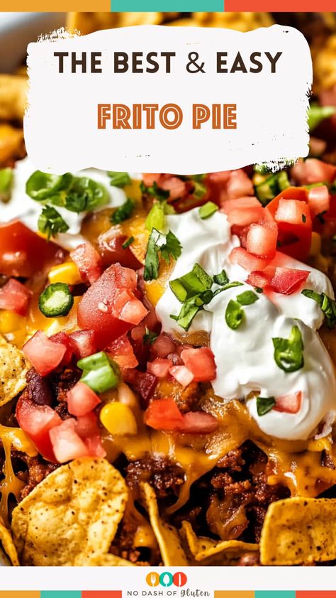 Fritos Recipes Ground Beef, Upside Down Frito Pie, Walking Frito Chili Pie, Healthy Frito Chili Pie, Frito Pie With Refried Beans, Fritos Pie Recipe, Brisket Frito Pie, Frito Pie Recipe Casseroles, Taco Pie With Fritos