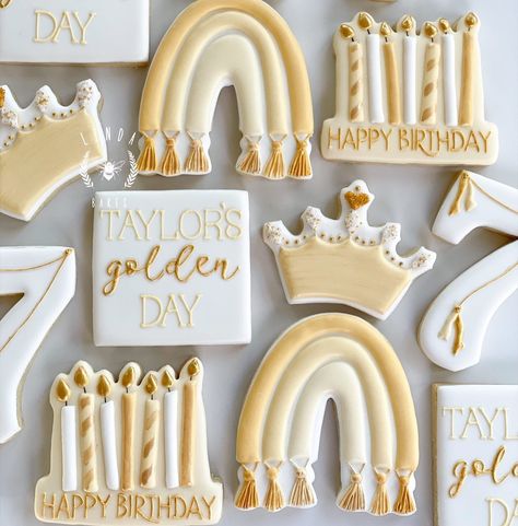 Linda Bakes (@lindabakesmn) • Instagram photos and videos Golden Birthday For One Year Old, 4 Year Golden Birthday, Golden Birthday First Birthday, The Golden One First Birthday, You’re So Golden Birthday, 5th Golden Birthday Ideas Girl, First Golden Birthday Boy, The Golden One Birthday, Golden One Birthday Girl