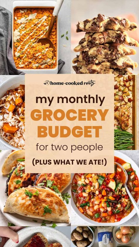 In this post, I’ll walk you through what I bought, what I cooked, and my plan for tackling next month’s budget. Plus, I’m sharing some budget-friendly meal ideas and pantry staples worth stocking up on to help you get inspired for the new month ahead. Budget Friendly Monthly Meal Plan, Balanced Daily Meal Plan, Month Of Meals On A Budget, Grocery List For Two On A Budget, $50 Budget Grocery List, Health Cheap Meals, $100 Meal Plan, Monthly Meal Planning Ideas, Yearly Meal Planning