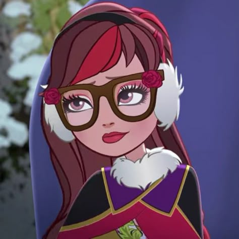 Rosabella Beauty Aesthetic, Cerise Hood Icon, Eah Pfp, Ever After High Rosabella Beauty, Ever After High Pfp, Eah Characters, Winx Club Fairies, Eah Icons, Star Tv Series