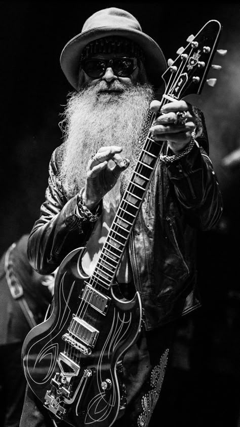 Zz Top Billy Gibbons, Billy F Gibbons, Billy Gibbons, Rock N Roll Art, Blues Musicians, Blues Artists, Rock Artists, Zz Top, Musica Rock