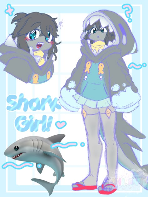 Shark Tail Drawing, Shark Onesie Drawing, Shark Hybrid Oc, Shark Hoodie Drawing, Shark Outfit Drawing, Shark Human Hybrid, Shark Human Oc, Shark Hybrid Human, Shark Boy Oc