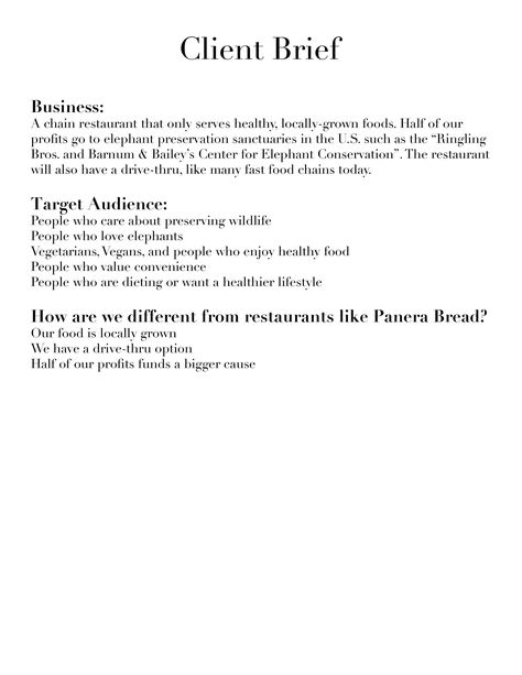 This is my client brief that talks about my business and what it would be all about. Logo Presentation To Client Examples, Client Brief Architecture, Interior Design Client Brief, Client Information Sheet, Client Brief, Project Brief, Client Intake Form, Dream Clients, Fast Food Chains