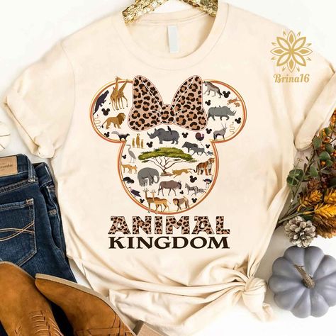 About Disney Animal Kingdom Disney Safari T Shirt: You will love our comfort T-shirt once you put them on and experience a perfect combination of softness and stretchiness. Each comfort T-shirt is constructed with 100% preshrunk combed ring spun cotton, 30 singles to give you freedom of movement no matter what you’re doing. Perfect Design: Semi-fitted. High stitch density for smoother printing surface. 3/4" non-topstitched collar, taped neck and shoulders, double-needle sleeve a... Disney November, Hollywood Studios Shirts, Animal Kingdom Outfit, Disney Family Outfits, Disney Animal Kingdom Shirts, Disney Attire, Christmas At Disney, Funny Disney Shirts, Disney Tee Shirts