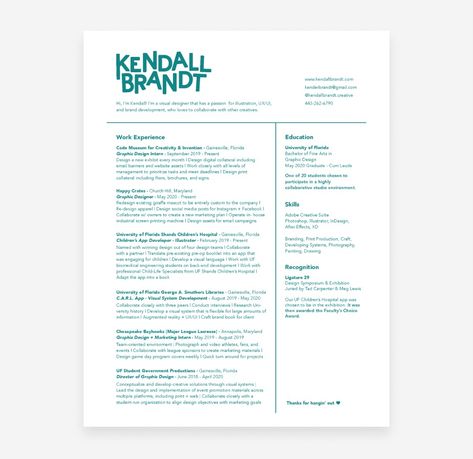 Graphic Design Resume Examples and Tips for Creating Your Own Resume 2024, Creative Resume Ideas, Resume Design Ideas, Resume Design Inspiration, Creative Resume Design, Cv Ideas, Creative Cv Template, Graphic Design Cv, Cv Inspiration