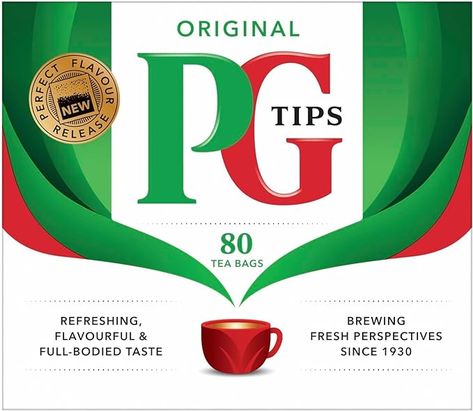 4.0 out of 5 stars Tastes like English breakfast tea Reviewed in the United States on September 23, 2023 Size: 80 Count (Pack of 1)Verified Purchase A drinkable British tea. Almost undrinkable without milk, but that's how it was designed. Higher amount of tea per bag than typical Ameri Clipper Tea, Pg Tips, Black Tea Bags, Desserts With Biscuits, British Tea, Perfect Cup Of Tea, Halloween Tableware, Premium Tea, Fizzy Drink