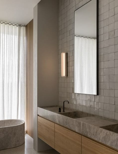 https://archello.com/story/131564/attachments/photos-videos/14 Interior Bathroom, Bathroom Inspo, House Bathroom, Window Design, Interior Inspo, Bathroom Inspiration, Bathroom Interior Design, Bathroom Interior, Modern Bathroom