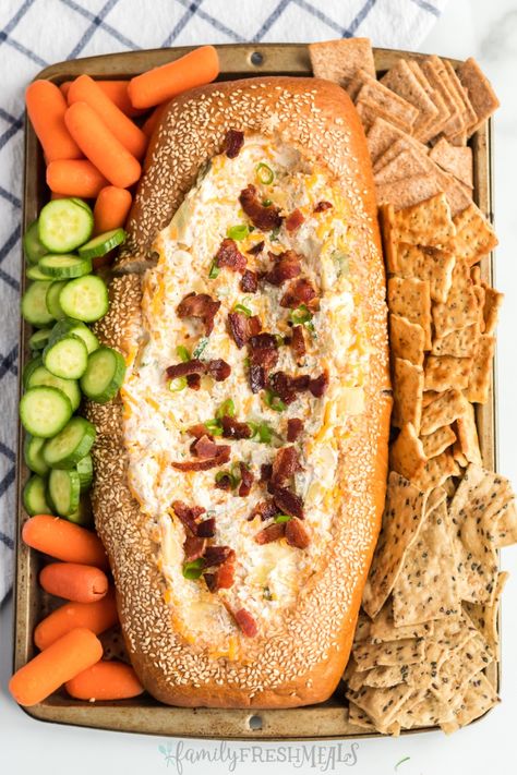 Italian Hors D’oeuvres, Dip With Sausage, Warm Dip Recipes, Sin Dip, Mississippi Sin Dip, Italian Loaf, Appetizers Finger Foods, Favorite Party Appetizers, Fall Appetizers Easy