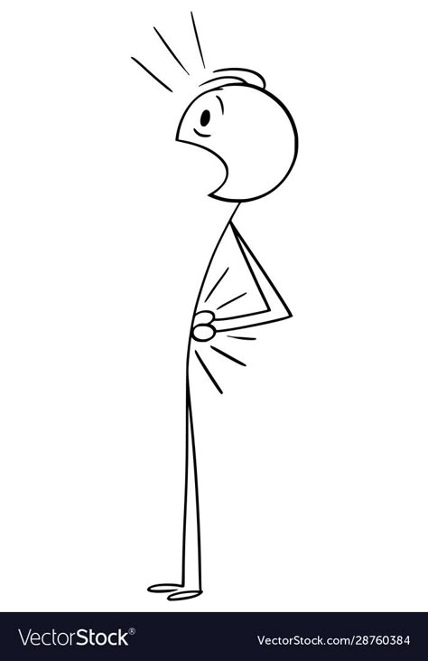 Backache Cartoon, Funny Stick Figures Drawing, Stick Man Drawing, Stickman Drawing, Back Illustration, Kindergarten Art Crafts, Stick Men Drawings, Stick Drawings, Stick People