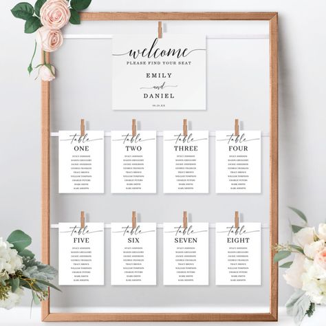 Minimal Elegance Table Numbers Seating Chart Exchanging Of Rings, Seating Chart Wedding Ideas, Minimalist Engagement Party, Minimalist Wedding Theme, Wedding Table Assignments, Welcome Sign Minimalist, Wedding Ideas Modern, Wedding Table Seating Chart, Wedding Ideas Boho