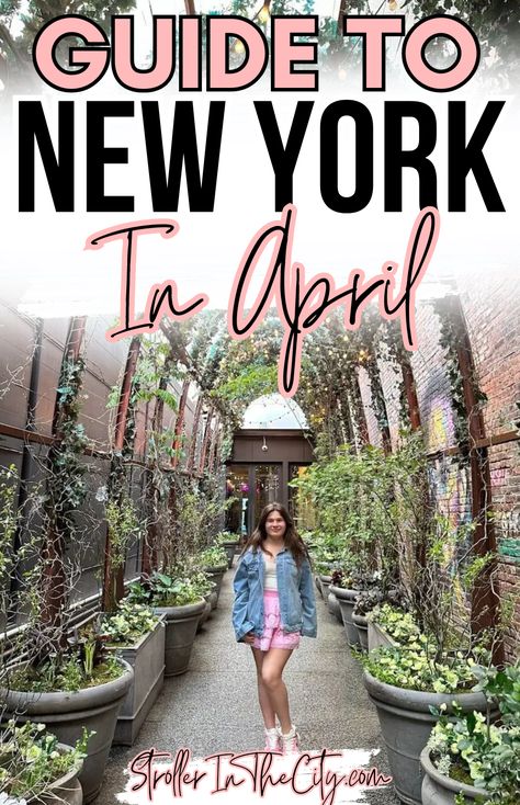 Here are all the fun things you can do in NYC in April! Best New York City travel guide in spring! Spring Break In New York City, Spring In New York City, New York In The Spring, Nyc In April, New York In April, Nyc In Spring, New York City Spring, Spring In Nyc, What To Do In Nyc