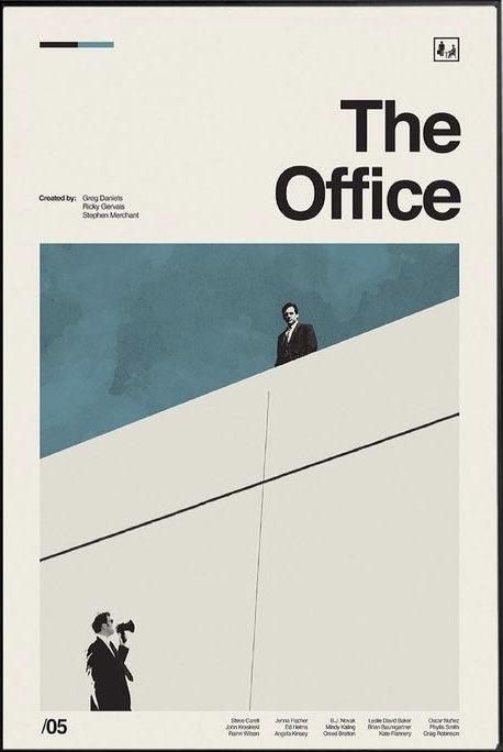 The Office Poster, Film Posters Minimalist, Film Poster Design, Office Poster, Movie Posters Design, Movie Poster Art, A4 Poster, Vintage Poster Art, Digital Learning