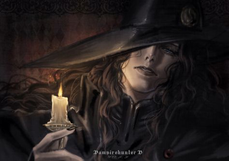 Vampire Hunter D Bloodlust, Goth Western, Castlevania Wallpaper, Vampire Hunter D, Vampire Aesthetic, Vampire Art, Vampire Hunter, Gothic Anime, Oc Inspo