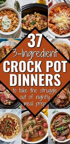 Crock Pot Meals With Vegetables, Crockpot On A Budget, Quick Delicious Crock Pot Meals, Super Easy Crock Pot Meals, Easy Good Crockpot Meals, Popular Crock Pot Recipes, Easy Beef Crockpot Recipes Simple, Crockpot Recipes Without Cream Cheese, Super Simple Crockpot Recipes