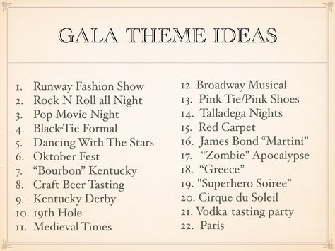 Find all gala theme ideas by visiting our website. Good luck. Fundraiser Themes, Auction Themes, Creative Fundraising, Charity Work Ideas, Fashion Show Ideas, Fun Fundraisers, Fashion Show Themes, Charity Ball, Gala Themes