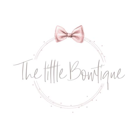 Boutique Names Ideas, Pink Logo Design, Candle Logo Design, Logo Design Women, Bow Logo, Baby Logo Design, Logo Online Shop, Candle Logo, Nursery Illustration