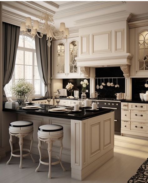 Modern Luxury Kitchen, Elegant Kitchen Design, Dream Kitchens Design, Kitchen Design Trends, Elegant Kitchens, Dream Kitchens, Luxury Kitchens, Luxury Kitchen, Beautiful Kitchens