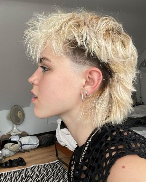 Hairstyle Ideas For Short Hair, Queer Hair, Haircuts 2024, Androgynous Hair, Ideas For Short Hair, Mullet Haircut, Men's Haircuts, Hair Inspiration Short, Men Haircut