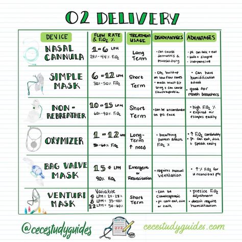 Chelsea | Nurse Educator on Instagram: “🫁Oxygen Therapy 🫁 O2 titration is a must know skill! 💨 When I started as a nurse, changing a patient’s oxygen delivery device always…” Respiratory Therapy Notes, Clinical Instructor, Nursing School Studying Cheat Sheets, Emt Study, Nursing School Life, Nurse Notes, Health Notes, Nurse Teaching, Nurse Educator