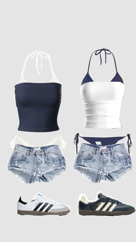 #myfirstshuffle Bestie Summer Outfits, Beach Day Outfit Aesthetic, Outfits Praia, Holiday Outfits Summer Beach, Matching Outfits Aesthetic, Outfit Praia, Beach Day Outfit, Bff Matching Outfits, Cute Beach Outfits