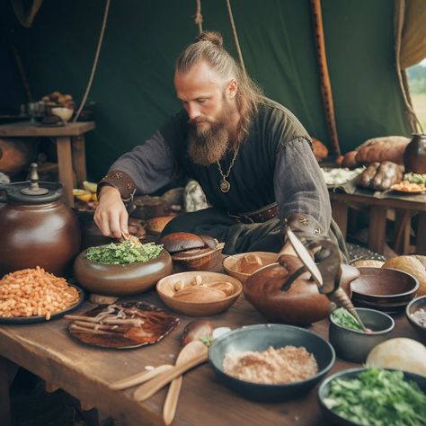 Viking Diet, Bread In A Can, Viking Recipes, Hobbit Food, Recipe For Bread, Viking Food, Nordic Recipe, Medieval Recipes, Historical Recipes