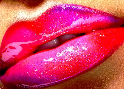 glamourus-glitter-keha-lips-lipstick-pink-Favim.com-106570 ... Purple Ombre Lips, Glitter Lipstick, Nice Lips, Ombre Lips, Love Lips, Lip Beauty, Pink Lip Gloss, Kissable Lips, Juicy Lips