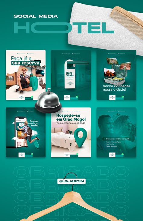 Social Media: Hotel Hotel Social Media Design, Hotel Social Media Post, Hotel Flyer, Hotel Marketing Design, Hotel Advertisement, Art Direction Advertising, Hotel Marketing, Creative Advertising Design, Social Post