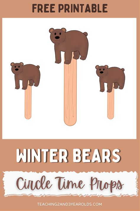 Bear Fingerplays, Hibernation Circle Time Activities, Bear Circle Time Activities, Teddy Bear Toddler Activities, Bear Songs Preschool, Bears And Hibernation Preschool Theme, Bear Activities For Toddlers, Bears Preschool Theme, Bear Hunt Song