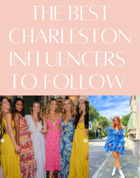 The Best Charleston Influencers to Follow in 2023 - JetsetChristina Charleston Womens Style, Charleston Night Out Outfit, Charleston Fashion Spring, Charleston Bachelorette Outfits, Charleston Style Fashion, Outfits For Charleston Sc Spring, What To Wear In Charleston Sc Spring, Oyster Roast Outfit, Charleston Sc Fashion