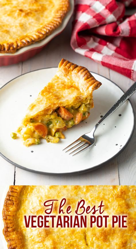 Vegetarian Pot Pie Recipe, Vegetarian Thanksgiving Main Dish, Vegetable Pot Pie, Thanksgiving Main Dish, Veggie Pot Pie, Vegetarian Pot Pie, Vegetable Pot Pies, Vegetarian Thanksgiving, Pot Pie Recipe