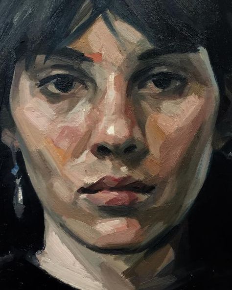 Portrait Palette, Painting Basics, Self Portrait Art, Portrait Artists, Acrylic Portrait Painting, Acrylic Portrait, Minds Eye, Portraiture Painting, Instagram B