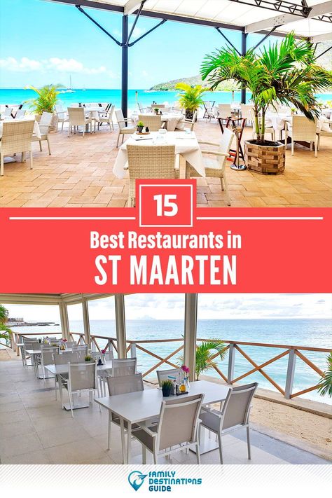 St Maarten Restaurants, Phillipsburg St Maarten, St Marteen Island, St Maarten Beaches, Island Bucket List, Saint Maarten, Ocean Restaurant, St Marteen, Winter Vacations