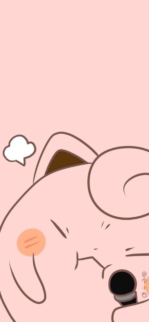 Jigglypuff Wallpaper, Jigglypuff Art, Wallpaper Cute Cartoon, Chibi Animals, Jerry Wallpapers, Pokemon Jigglypuff, Pokemon Series, Kawaii Wallpapers, Wallpapers Cute