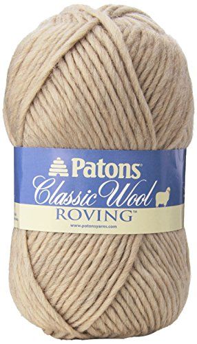 Patons Classic Wool Roving Yarn Natural ** Read more  at the image link.Note:It is affiliate link to Amazon. Patons Classic Wool, Roving Yarn, Roving Wool, Wool Dryer Balls, Dryer Balls, Wool Roving, Needle Felting Projects, Crochet World, Crochet Tips