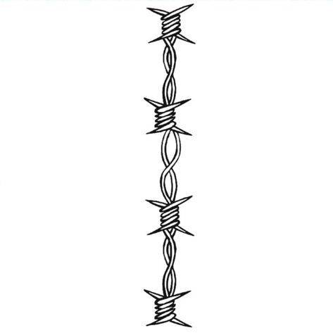 Twisted Steel Wire for Building Security Fences, Chain Link, or Poultry Fencing. 2 Packs Simple Barbwire Tattoo, Barred Wire Tattoo, Barbed Wire Stick And Poke, Barbed Wire Stencil, Barbed Wire Tattoo Stencil, Barb Wire Tattoo Stencil, Barbwire Tattoo Design, Barbed Wire Pattern, Barb Wire Flower Tattoo