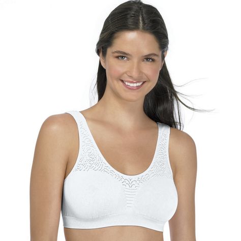 Bali Bra: Comfort Revolution Seamless Microfiber Crop Top 103J | Kohls Playtex Bras, Bali Bras, Top Bra, Bali Fashion, Bralette Crop Top, Crop Top Bra, Free Style, Womens Bras, Full Figured