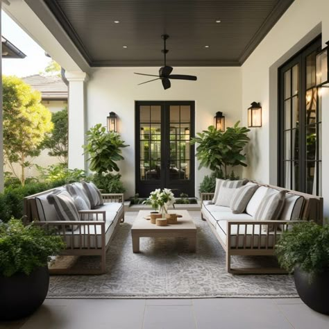 What is a Lanai? - Plank and Pillow Lanai Designs Outdoor Spaces, Modern Lanai, Lanai Decorating, Lanai Design, Plank And Pillow, Florida Lanai, Lanai Ideas, Backyard Pool House, California Room