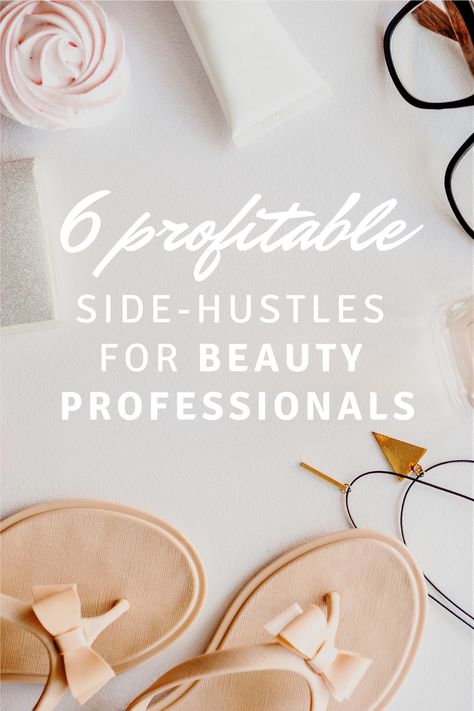 If you're a hairdesser, esthetician, or cosmetologist, and you want to make more money in your salon or beauty business, check out this list! You'll learn how to attract clients and build a beauty business while also making more money and a strong beauty brand. Salon marketing ideas that will grow a hair salon, nail salon, lash business, facial spa, or anything else. New Cosmetologist, How To Get More Clients Esthetician, Esthetician Side Hustle, Small Spa Business Ideas, Spa Owner Business, Esthetician Giveaway Ideas, Esthetician Marketing Small Businesses, Successful Esthetician, Skincare Therapist