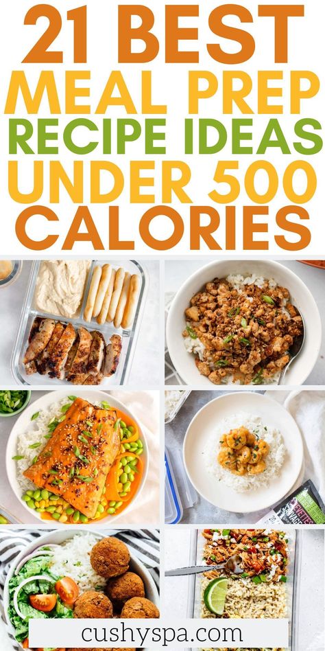 Discover a world of flavor and convenience with these delicious, low calorie dinners that you can meal prep for the week. Click the link to explore healthy recipe ideas that you can indulge in for a healthier lifestyle! Meal Prep Lunch Under 500 Calories, Meal Prep For The Week Low Calorie, Healthy Low Calorie Meal Prep, Low Cal Meal Prep, Diet Easy Recipes, Shrimp Meal Prep, Low Calorie Meal Prep, Low Cal High Protein, Dinners Under 500 Calories