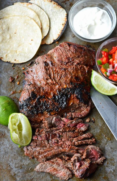 Street Tacos Steak, Flank Steak Street Tacos, Steak Street Tacos, Tacos Steak, Flank Steak Tacos, Street Taco Recipe, Flank Steak Recipes, Easy Steak Recipes, Easy Steak